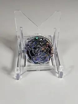 Pokemon Trading Card Games Charizard Garchomp Silver Plastic Flip Coin - Image 1