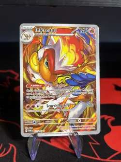 Infernape Illustration Twilight Masquerade Pokemon TCG Card 173/167 - Image 1