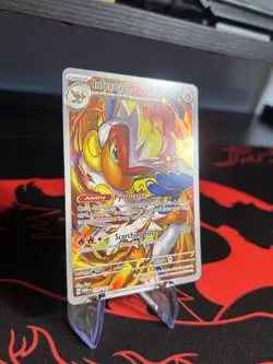 Infernape Illustration Twilight Masquerade Pokemon TCG Card 173/167 - Image 2