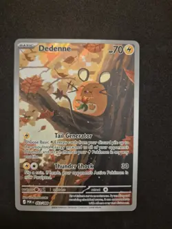 Pokemon TCG Dedenne 093/088 - English Perfect Order Illustration Rare Card - Image 1