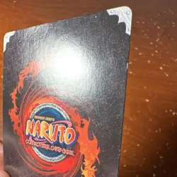 USED Naruto CCG Lineage of the Legends PR 033 5 Hokages Mission Holo Promo Card - Image 5