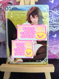 HuTao | Genshin Imapact | SA-16 | VSS | Sexy Anime Waifu Card - Image 1