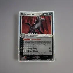 Mightyena EX Holo Card 101/110 Pokemon TCG Holon Phantoms Ultra Rare - Image 1