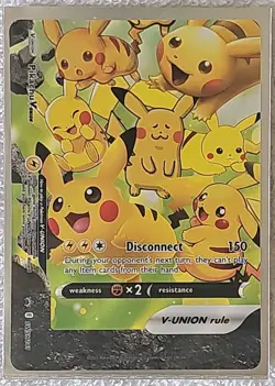 Pikachu V-Union SWSH141 SWSH: Sword & Shield Promo Cards Holo - Image 3