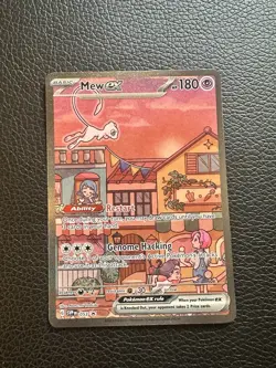 Mew EX 053 Scarlet & Violet Promo Holo Pokemon TCG Card - Image 1