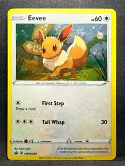 Eevee - Holo Promo SWSH: Sword & Shield Promo Cards SWSH095 NM - Image 1
