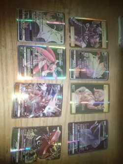 Pokemon Lot of 8 Holo Cards - Image 1