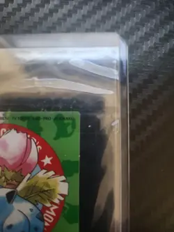 Ivysaur Pokemon Kid's mini card 1997 BANDAI TCG Nintendo Vintage Japanese - Image 5