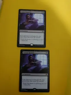 Tainted Remedy x2 Origins Enchantment rare MTG 2 Card. - Image 1