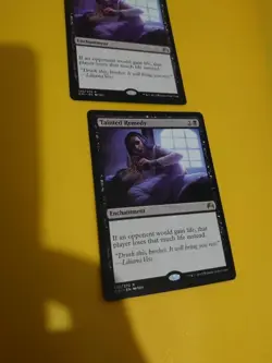 Tainted Remedy x2 Origins Enchantment rare MTG 2 Card. - Image 2