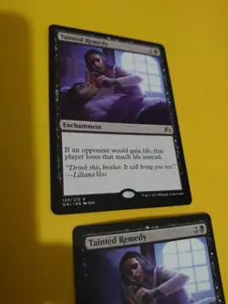 Tainted Remedy x2 Origins Enchantment rare MTG 2 Card. - Image 5