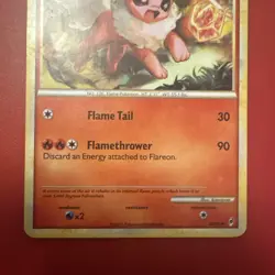 Pokemon Flareon 44/95 Uncommon Call Of Legends MP - Image 4