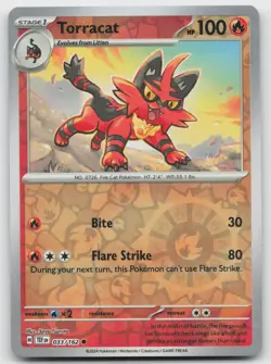 Torracat 033/162 Temporal Forces Reverse Holo NM - Image 1