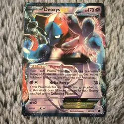 Deoxys EX Pokemon Ultra Rare Plasma Freeze 53/116 NM - Image 1