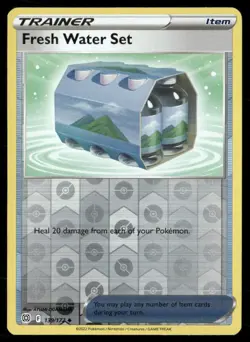 Fresh Water Set Brilliant Stars 139/172 Uncommon Reverse Holo Pokemon Near Mint - Image 1