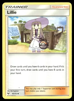 Lillie Shining Legends 62/73 Uncommon Pokemon Near Mint - Image 1