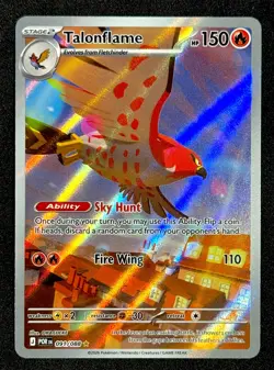Pokemon Talonflame 091/088 Illustration Rare IR Perfect Order PSA 10 Candidate - Image 1