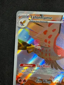 Pokemon Talonflame 091/088 Illustration Rare IR Perfect Order PSA 10 Candidate - Image 3