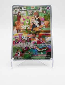 Kirlia 212/198 Holo Illustration Rare Scarlet & Violet Pokemon NM - Image 1