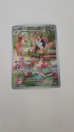 Kirlia 212/198 Holo Illustration Rare Scarlet & Violet Pokemon NM - Image 4