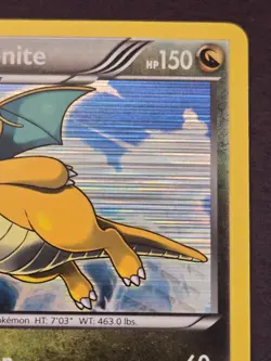 Dragonite 83/116 Plasma Freeze Holographic Pokemon Mid Era - Image 4