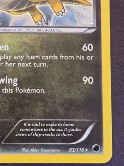 Dragonite 83/116 Plasma Freeze Holographic Pokemon Mid Era - Image 5