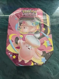 Pokemon TCG Mega Moonlit Tin Mega Clefable Ex Sealed 💎🔥 - Image 1