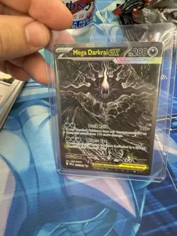 Mega Darkrai ex 116/084 Pitch Black Special Illustration Rare PokemonTCG English - Image 1
