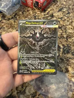 Mega Darkrai ex 116/084 Pitch Black Special Illustration Rare PokemonTCG English - Image 2