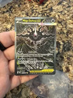 Mega Darkrai ex 116/084 Pitch Black Special Illustration Rare PokemonTCG English - Image 4