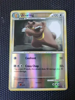 Pokemon TCG Ursaring Call of Legends 37/95 Reverse Holo Rare NM - Image 1