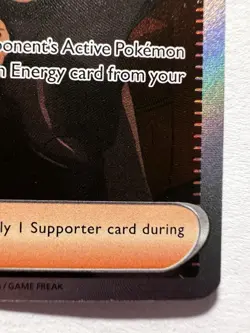 Giovanni's Charisma 151 204/165 Special Illustration Rare Holo Pokemon - Image 4