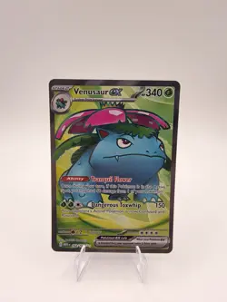 Pokemon TCG Venusaur EX Ultra Rare- Scarlet and Violet, Near Mint - Image 1