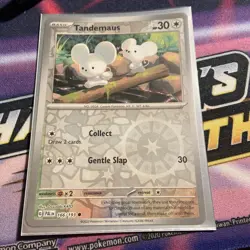 Pokemon TCG Tandemaus Scarlet & Violet - Paldea Evolved 166/193 Reverse Holo... - Image 1
