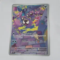 Gastly 177/162 Illustration Rare Reverse Holo SV05 Temporal Forces - Image 1