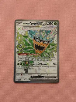 Pokemon TCG Teal Mask Ogerpon SVP166 Black Star Promo Full Art NM/M - Image 1