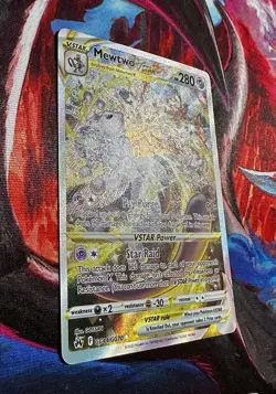 Mewtwo VSTAR GG44/GG70 SWSH: Crown Zenith: Galarian Gallery Holo - Image 3