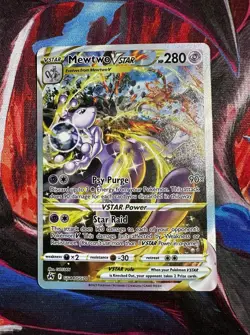 Mewtwo VSTAR GG44/GG70 SWSH: Crown Zenith: Galarian Gallery Holo - Image 4