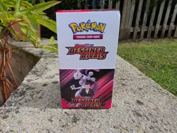 Pokemon Destined Rivals Half Booster Box (18 Packs) New Unsealed - Image 1