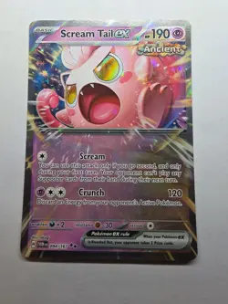 Scream Tail ex 094/167 Pokemon TCG Twilight Masquerade Double Rare NM - Image 1