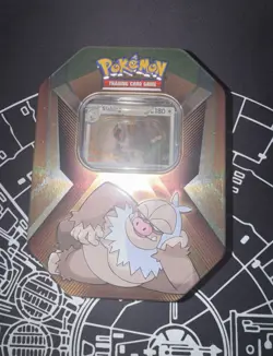 Pokemon Triple Whammy Tin Slaking (SEALED) ETB BOOSTER PSA TCG - Image 1
