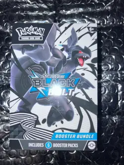 HEAVY Black Bolt Booster Bundle Pokemon TCG: Scarlet & Violet NEW SEALED - Image 1