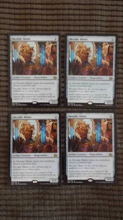 Magic: the Gathering / MtG Metallic Mimic x4 Aether Revolt - Image 1