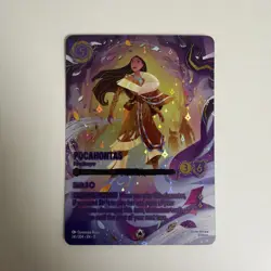 Disney Lorcana - Pocahontas - Peacekeeper (Iconic) 241/204 Winterspell - Image 4