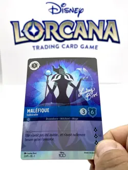 LORCANA carte promo FR 22/P1 Malefique🌟Foil🌟 Disney 100 ans neuve - Image 2