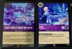 Disney Lorcana Elsa Anna 6 Card Lot /204 Princess Rare Legendary - Image 1