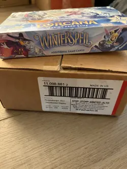 SEALED CASE! 4x Disney Lorcana: WINTERSPELL Booster Box. Factory Sealed. - Image 1
