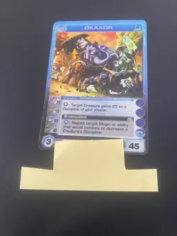 Chaotic Card Okaxor M'arrillian Invasion Beyond the Doors Super Rare Max S E - Image 1