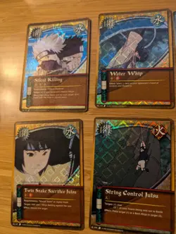 Naruto Mixed Card Lot of (99) Panini Vintage 2002 Way of the Ninja Misc - Image 2