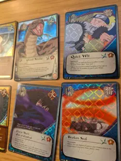 Naruto Mixed Card Lot of (99) Panini Vintage 2002 Way of the Ninja Misc - Image 3